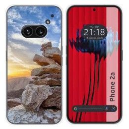 Funda Silicona para Nothing Phone 2a 5G diseño Sunset Dibujos