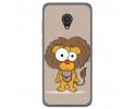 Funda Gel Tpu para Alcatel 1X Diseño Leon Dibujos