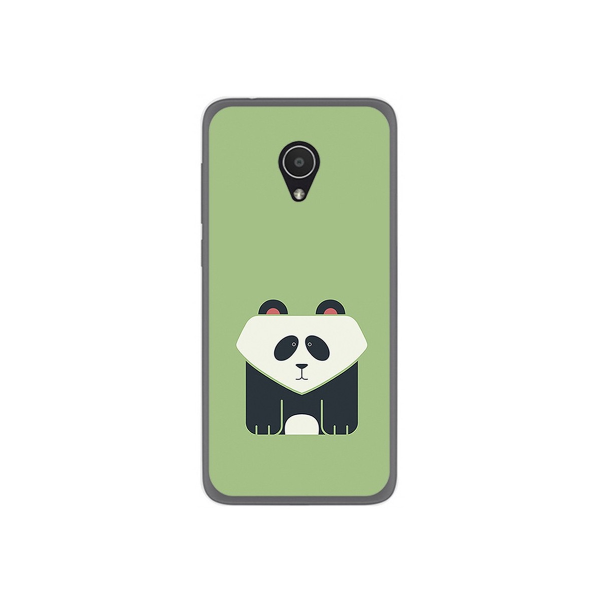 Funda Gel Tpu para Alcatel 1X Diseño Panda Dibujos