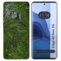 Funda Silicona Transparente para Motorola Edge 40 Neo 5G diseño Jungla Dibujos