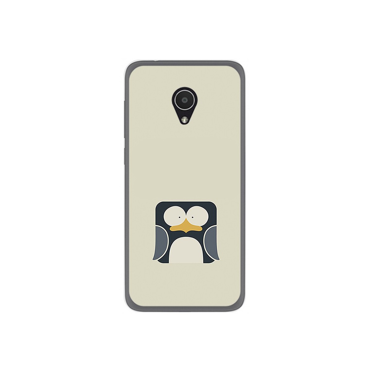 Funda Gel Tpu para Alcatel 1X Diseño Pingüino Dibujos