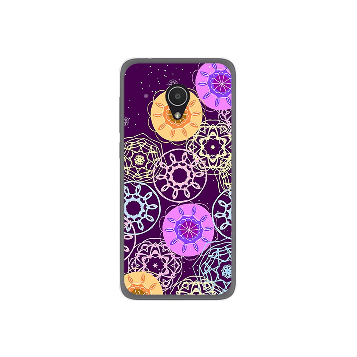 Funda Gel Tpu para Alcatel 1X Diseño Radial Dibujos