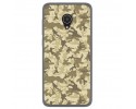 Funda Gel Tpu para Alcatel 1X Diseño Sand Camuflaje Dibujos