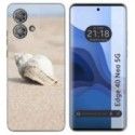 Funda Silicona para Motorola Edge 40 Neo 5G diseño Concha Dibujos