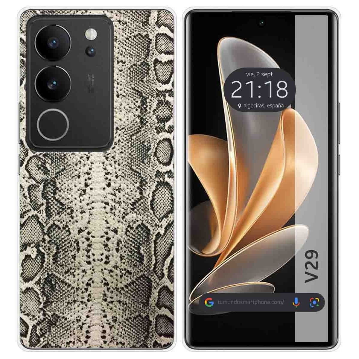 Funda Silicona para Vivo V29 5G diseño Animal 01 Dibujos