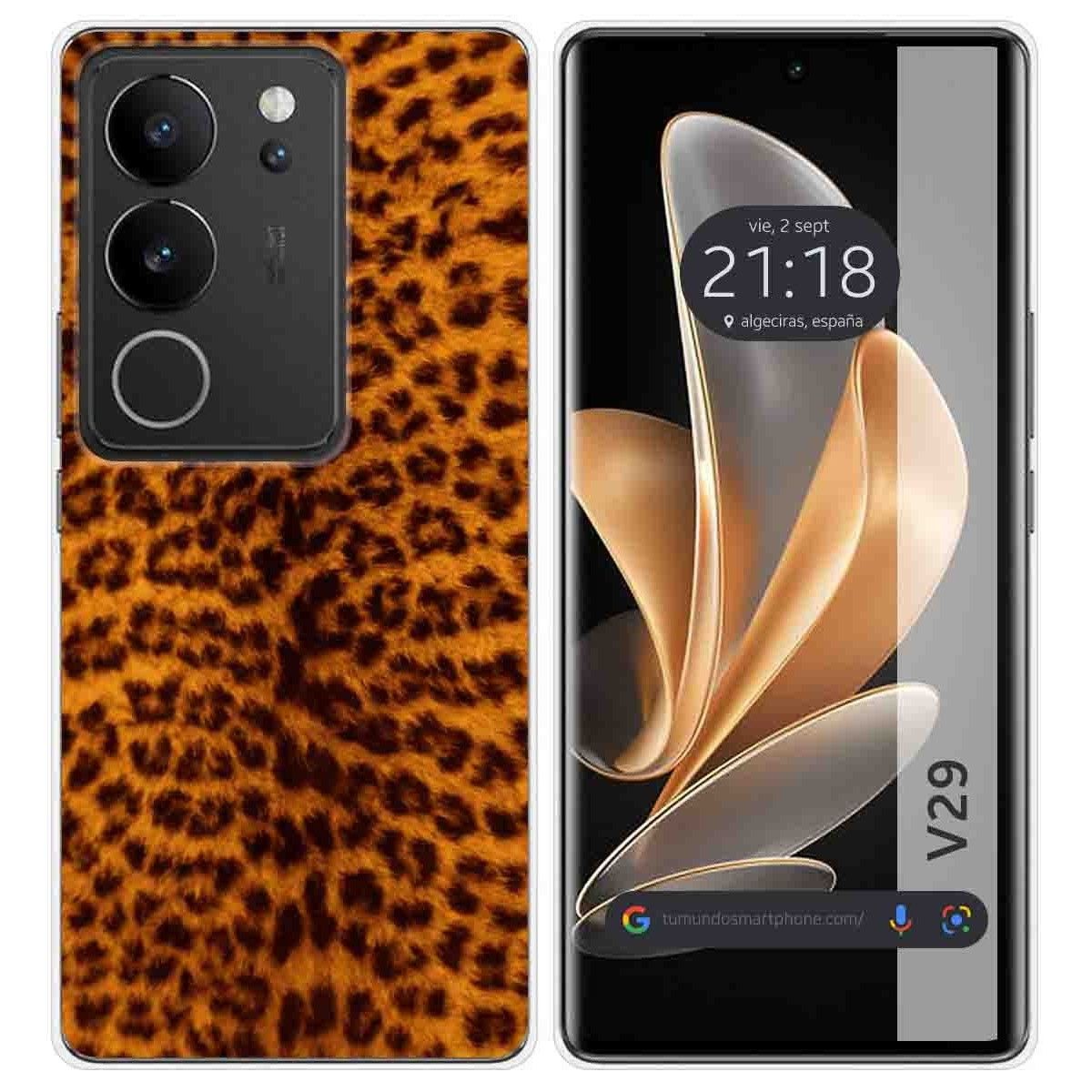 Funda Silicona para Vivo V29 5G diseño Animal 03 Dibujos