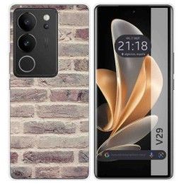 Funda Silicona para Vivo V29 5G diseño Ladrillo 01 Dibujos