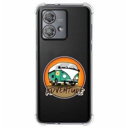 Funda Silicona Antigolpes para Motorola Edge 40 Neo 5G diseño Adventure Dibujos