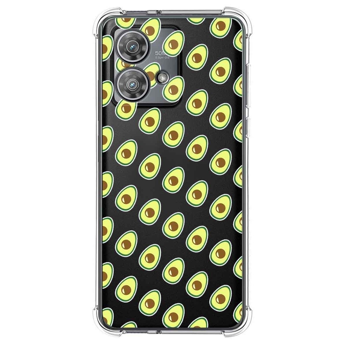Funda Silicona Antigolpes para Motorola Edge 40 Neo 5G diseño Aguacate Dibujos