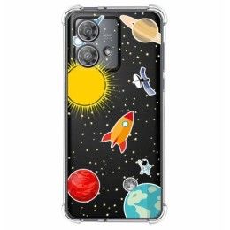 Funda Silicona Antigolpes para Motorola Edge 40 Neo 5G diseño Espacio Dibujos