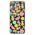 Funda Silicona Antigolpes para Motorola Edge 40 Neo 5G diseño Frutas 02 Dibujos