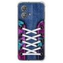 Funda Silicona Antigolpes para Motorola Edge 40 Neo 5G diseño Zapatillas 06 Dibujos