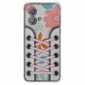 Funda Silicona Antigolpes para Motorola Edge 40 Neo 5G diseño Zapatillas 09 Dibujos