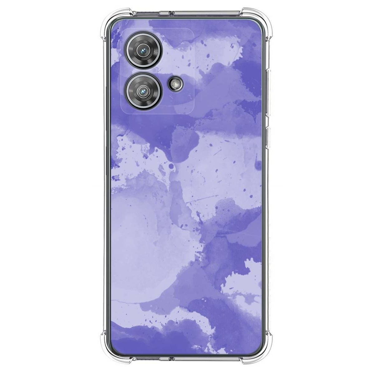 Funda Silicona Antigolpes para Motorola Edge 40 Neo 5G diseño Acuarela 01 Dibujos