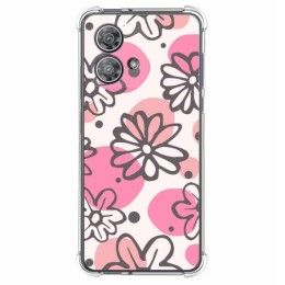 Funda Silicona Antigolpes para Motorola Edge 40 Neo 5G diseño Flores 09 Dibujos