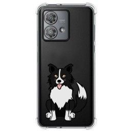 Funda Silicona Antigolpes para Motorola Edge 40 Neo 5G diseño Perros 01 Dibujos