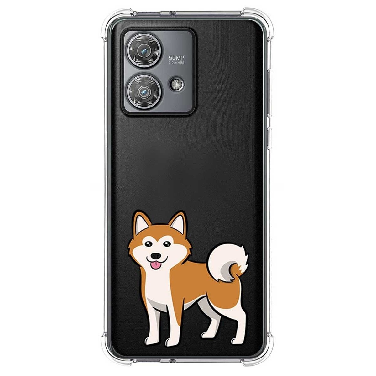 Funda Silicona Antigolpes para Motorola Edge 40 Neo 5G diseño Perros 02 Dibujos