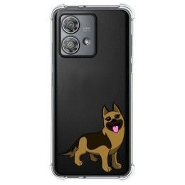 Funda Silicona Antigolpes para Motorola Edge 40 Neo 5G diseño Perros 03 Dibujos