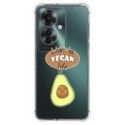 Funda Silicona Antigolpes para Oppo Reno 11F 5G diseño Vegan Life Dibujos