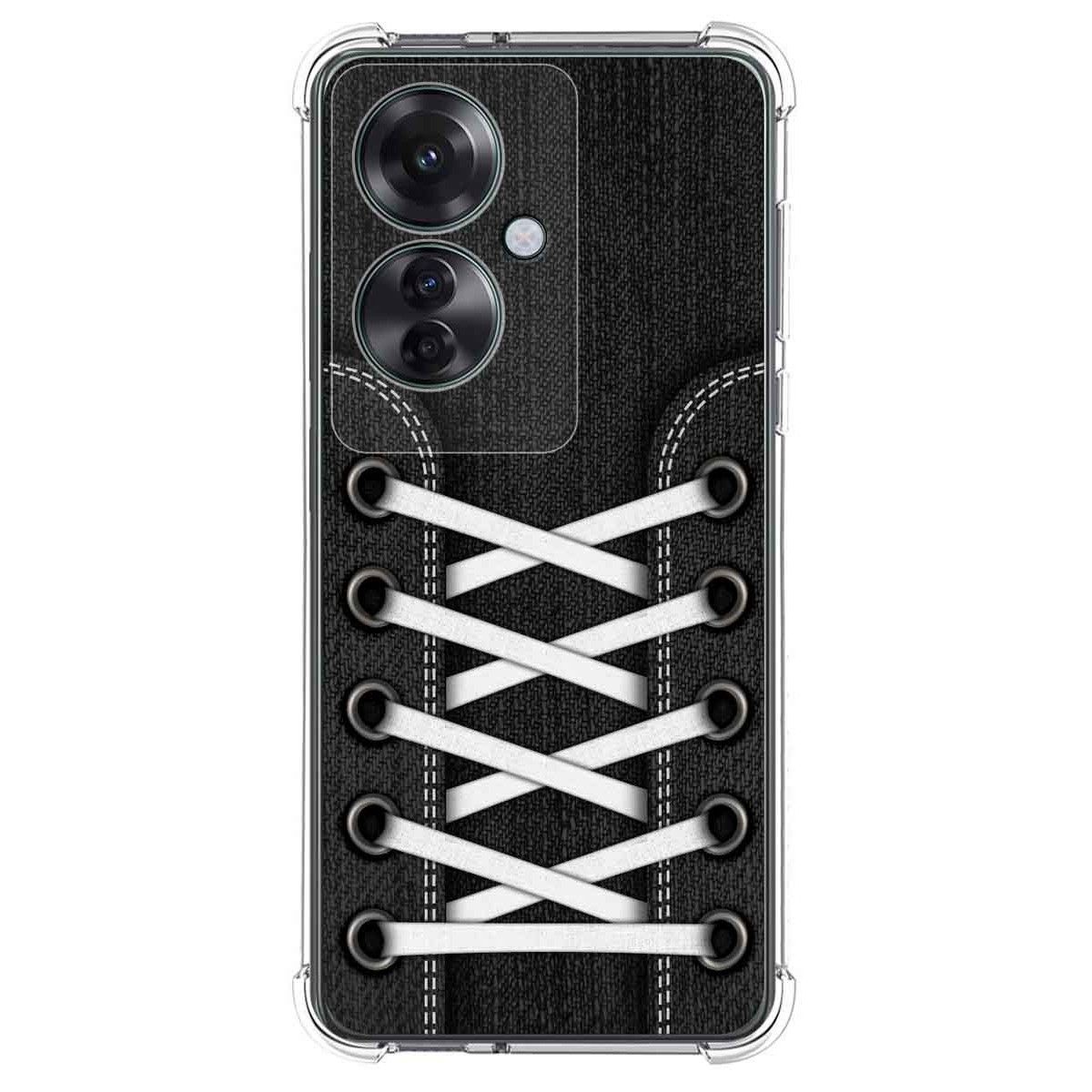 Funda Silicona Antigolpes para Oppo Reno 11F 5G diseño Zapatillas 02 Dibujos