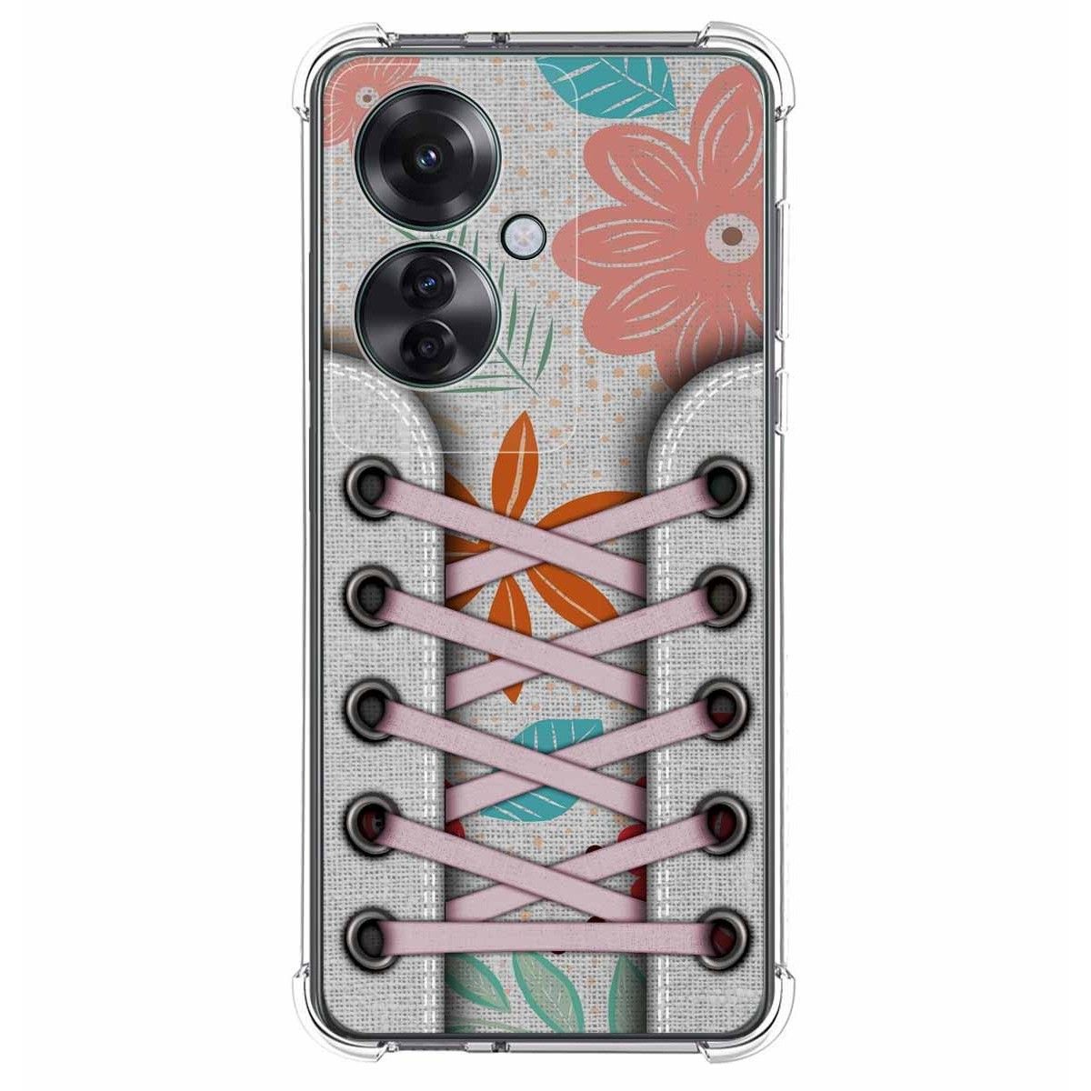 Funda Silicona Antigolpes para Oppo Reno 11F 5G diseño Zapatillas 09 Dibujos