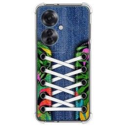 Funda Silicona Antigolpes para Oppo Reno 11F 5G diseño Zapatillas 13 Dibujos