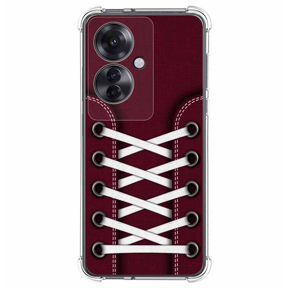 Funda Silicona Antigolpes para Oppo Reno 11F 5G diseño Zapatillas 17 Dibujos
