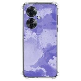 Funda Silicona Antigolpes para Oppo Reno 11F 5G diseño Acuarela 01 Dibujos