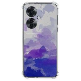 Funda Silicona Antigolpes para Oppo Reno 11F 5G diseño Acuarela 09 Dibujos