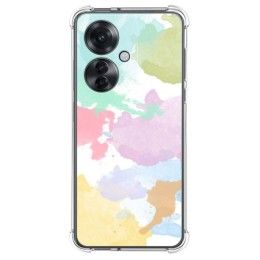 Funda Silicona Antigolpes para Oppo Reno 11F 5G diseño Acuarela 11 Dibujos