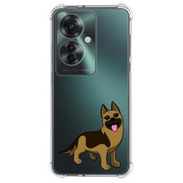 Funda Silicona Antigolpes para Oppo Reno 11F 5G diseño Perros 03 Dibujos