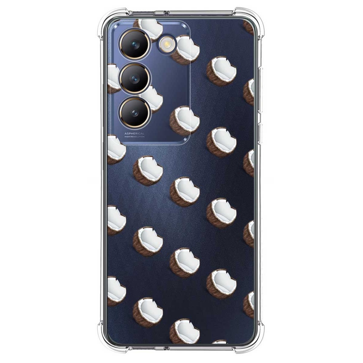 Funda Silicona Antigolpes para Vivo V40 SE 5G diseño Cocos Dibujos