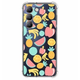 Funda Silicona Antigolpes para Vivo V40 SE 5G diseño Frutas 02 Dibujos