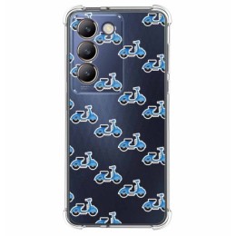 Funda Silicona Antigolpes para Vivo V40 SE 5G diseño Scooter Dibujos