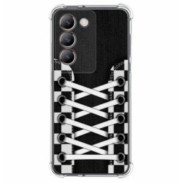 Funda Silicona Antigolpes para Vivo V40 SE 5G diseño Zapatillas 03 Dibujos