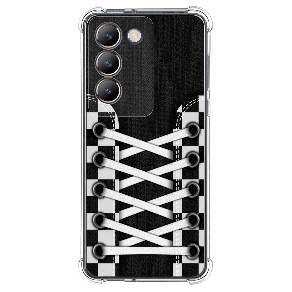 Funda Silicona Antigolpes para Vivo V40 SE 5G diseño Zapatillas 03 Dibujos