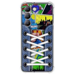 Funda Silicona Antigolpes para Vivo V40 SE 5G diseño Zapatillas 14 Dibujos