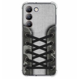 Funda Silicona Antigolpes para Vivo V40 SE 5G diseño Zapatillas 16 Dibujos