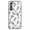 Funda Silicona Antigolpes para Vivo V40 SE 5G diseño Flores 01 Dibujos
