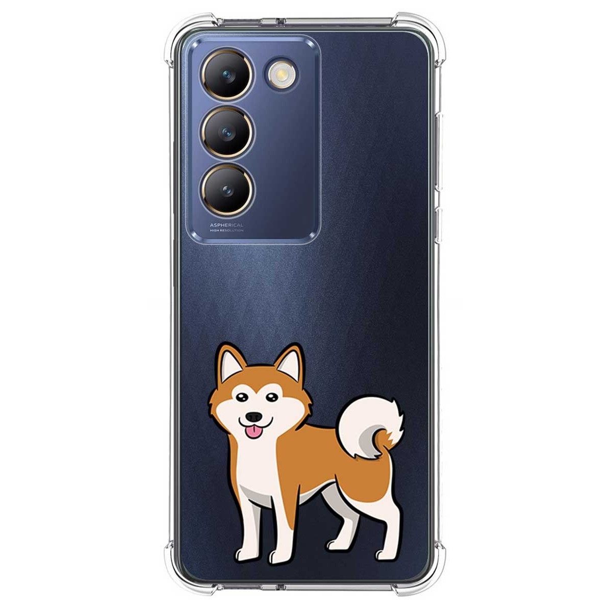 Funda Silicona Antigolpes para Vivo V40 SE 5G diseño Perros 02 Dibujos