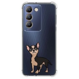 Funda Silicona Antigolpes para Vivo V40 SE 5G diseño Perros 05 Dibujos