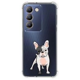 Funda Silicona Antigolpes para Vivo V40 SE 5G diseño Perros 06 Dibujos
