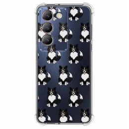 Funda Silicona Antigolpes para Vivo V40 SE 5G diseño Perros 07 Dibujos