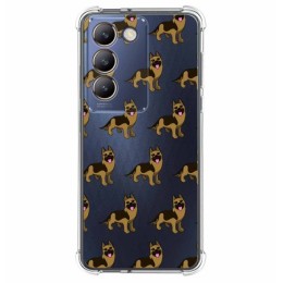 Funda Silicona Antigolpes para Vivo V40 SE 5G diseño Perros 09 Dibujos