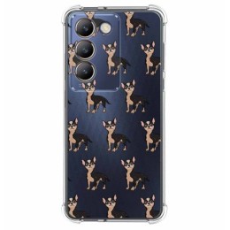 Funda Silicona Antigolpes para Vivo V40 SE 5G diseño Perros 11 Dibujos
