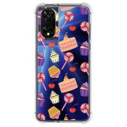 Funda Silicona Antigolpes para TCL 505 diseño Dulces 01 Dibujos
