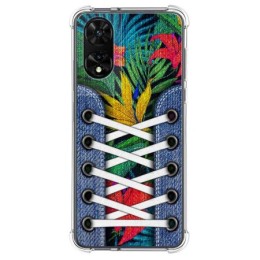 Funda Silicona Antigolpes para TCL 505 diseño Zapatillas 12 Dibujos