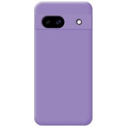 Funda Silicona Líquida Ultra Suave para Google Pixel 8a 5G color Morada 2
