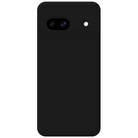 Funda Silicona Líquida Ultra Suave para Google Pixel 8a 5G color Negra