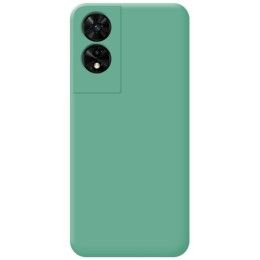 Funda Silicona Líquida Ultra Suave para TCL 505 color Verde 2